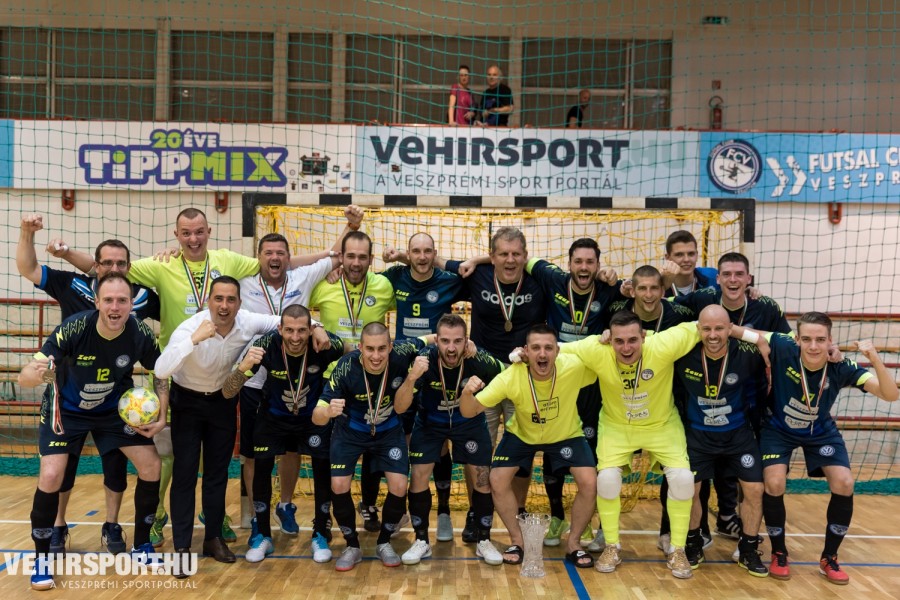 A futsal NB I 2018/2019-es kiírásának bronzérmese: az 1. FC Veszprém!